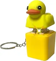 Quacking Duck Fidget Toy Keychain, Quacking Fidget Toy, Duck Keyboard Keycaps Anxietys Relief Toy, Fidget Ducks Quack Keyboard Button,That Quacks Quacking Duck Toy,Sensory Toys Stress Relieve