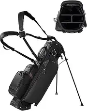 Sun Mountain 2025 Matchplay Stand Bag - Durable Golf Stand Bag with a Four-Way Top and Ergonomic X-Fit Dual Strap Handle for Convenience - Lightweight with Nine Pockets for Storage