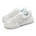 【NIKE 耐吉】休閒鞋 WMNS TECH HERA 女鞋 白 灰 復古 麂皮 雙勾 老爹鞋(DR9761-100)