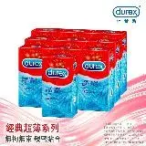 在飛比找遠傳friDay購物優惠-【Durex杜蕾斯】薄型裝衛生套12入X10盒