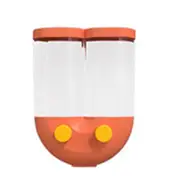 Household Kitchen Whole Grains Sealed Storage Box Kitchen Wall-mounted Press-divided Rice Barrel Grain Storage Tank