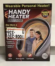 Handy Heater Freedom Wearable Personal Heater, Rechargeable USB