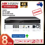 HIKVISION 4K 8CH 8MP H.265 NVR DS-7608NXI-K2/8P HOME IP SECURITY POE RECORDER AU
