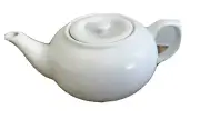 New Cordon Bleu White Teapot Vented Lid Nows Your Time To Enjoy Your Tea NEW
