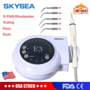 Portable Dental Ultrasonic Piezo Scaler + 5 Tips fit Cavitron/EMS/Woodpecker