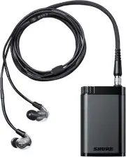 Shure KSE1200 In Ear Headphones Earphones Electrostatic Black JP NEW