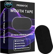PRODIGY X Mouth Tape for Sleeping - Anti Snore Medical Face Tape - Sleep Tape to Stop Snoring | 30-Pack | Premium Cotton