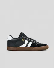 [Globe] Globe Men's Encore-2 Shoes in Black/White/Tobacco Size 8 8 Black/White/Tobacco