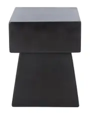 Safavieh Zen Indoor/Outdoor Mushroom Modern Concrete 18.1-Inch H Accent Table