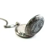 Pocket Watch United States Navy Battleship IOWA NEW!