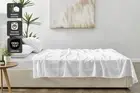 Matt Blatt Bamboo Cotton Bed Sheet Set (White, Single), Bed Sheets, Bed & Bath