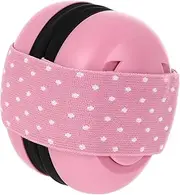 [TOZLU] Baby Ear Muffs Noise Blocking Headphones Infant Noise Reduction Earmuffs with Elastic Headband Ear Protection for Newborn Toddler Boys Girls Pink