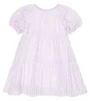 [Paade Mode] Paade Mode Alma cotton-blend seersucker dress Y 8 purple