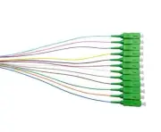 MSS Fibre SCA OS1/OS2 SM PIGTAILS - 900UM 2M C12PK PSCA2M/900-SMC12