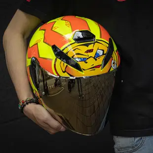 【G7站】 AGV K5 JET Soleluna2001 ROSSI 日月帽 半罩式安全帽 剛剛到港 要訂要快