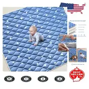 CPC Certified 71"x59" Baby Playmat - Cushioned, Machine Washable & Extra Durable