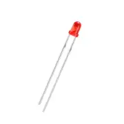 30pcs 3mm Red LED Diode Lights DC 1.8-2V Bulb Lamps Light Emitting Diode