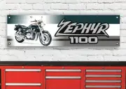 BR390B KAWASAKI ZR1100 ZEPHYR 1100 WORKSHOP FLEXIBLE BANNER SIGN