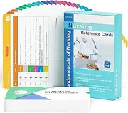 Allinko 49 Nursing Badge Reference Cards, Nursing School Essentials for Students, Bonus Cheat Sheets - Include Pharmacology, Respiratory, EKG, OB/L&D, Pediatrics, Endocrine, Neurology