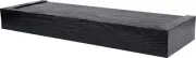 Floating Shelf, Modern Design, Black, 18-In. -515602