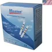 Hemoglobin Strips 50 Pack Easy Use Quick Results Blood Glucose Monitoring