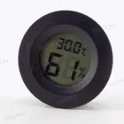 Round Hygrometer Thermometer Meter LCD Digital Temperature Tester Gauge Aquarium