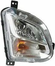 SILILAN 1pcs Car Front Left/Right DRL Fog Light Fit for Chevrolet Equinox 2018 2019 2020 Auto Driving Lamp Daytime Running Light Bumper Lamp(1Pc Right)