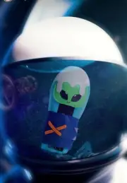 Absolutely Ridiculous Prince From Outer Space Alien Sliding Mitt 2.0 New In Hand