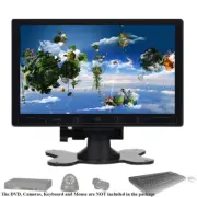 Ultra Thin 10.1" LCD Monitor Screen AV/RCA/VGA/HDMI 1080p for DSLR Raspberry PI