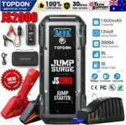 TOPDON JS2000 Jump Starter 2000A Portable Car Battery Heavy Duty High Booster