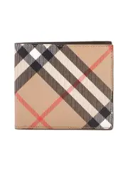 Burberry Checkered Zip Wallet