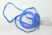Blue Jumbo Baby Pacifier Costume Accesory