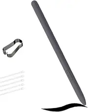 Grey Galaxy Tab S9 FE S Pen for Samsung Galaxy Tab S9 FE Stylus Pen Replacement + Free 5 Tips for Samsung Galaxy Tab S9 FE Stylus S Pen