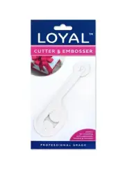 Cutter and Embosser Loyal Bakeware Cakes Decorating Icing Fondant Shaping
