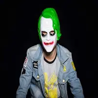 在飛比找樂天市場購物網優惠-JOKER 小丑 蝙蝠俠小丑 希斯萊傑 黑暗騎士 全臉面具 