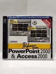 Professor Teaches The Best Way to Learn PowerPoint & Access 2000 Sealed