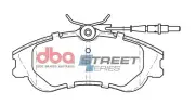 DBA Street Series Front Brake Pad Set to suit Citreon XSARA / Berlingo / Peugeot