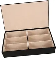 Baluue Glasses Organizer for Sunglasses Eyeglasses Slot Display Box Elegant Storage Holder for Eyewear Versatile Case for Accessories and Jewelry Stylish Practical Design