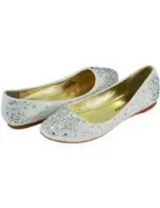 White Flats Encrusted with Crystals