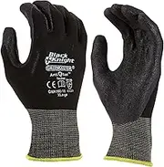 Maxisafe Black Knight Gripmaster Gloves, Large, Brown Hem