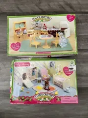 Calico Critters Of Cloverleaf Corners Baby’s Nursery & Kozy Kitchen