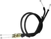 Vuzmode Motorcycle PushPull Throttle Cable Line Wires Scooter Acceleration, for CBR250 250 MC22 1990 1991 1992 1993 1994 Motorbike Clutch Wire Replacement