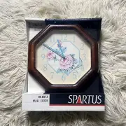 Waltham Spartus Quartz Wall Collectible Clock Made In USA NEW