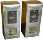Elton John by Slatkin + Co. Set of 2 Reed Glass Diffusers Woodsmoke Vanilla