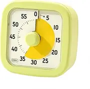 Visual Timer for Kids - 60 Minute Kids Visual Timer for Classroom Home Office, Countdown Clock for Teaching Work Meeting, Pomodoro Timer for Time Management (Avocado Green)
