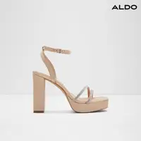 在飛比找momo購物網優惠-【ALDO】TINTIN-簡約精緻水鑽涼跟鞋-女鞋(膚色)