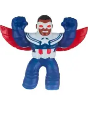 Marvel Captain America Stretchy Heroes of Goo Jit Zu Sam Wilson NEW