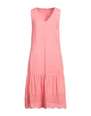 [120 LINO] 120% LINO Midi dresses - Item 15443775