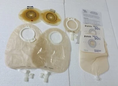 Lot of Urostomy Pouches & Match Barriers
