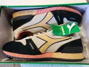 Diadora NIB Titan Premium Light Gray/Sand 501.170946 01 C6545 Size 10